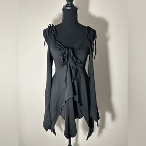 Small Black Fairycore Dress